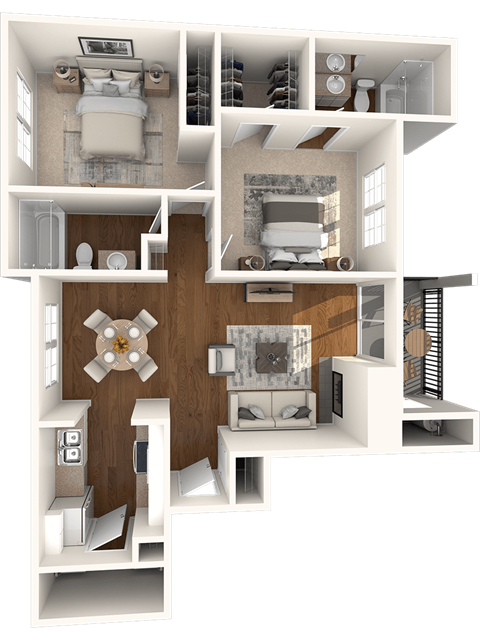 Mount Bonnell Floor Plan Mount Bonnell Floor Plan  at Canyon Creek, Texas, 78759