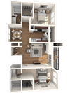Rose Bud Floor Plan Rose Bud Floor Plan | Canyon Creek