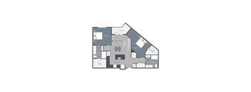The Atlantic Floor Plan at Glenn Perimeter, Georgia