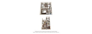 Kensington Floor Plan at Ballantrae Apartments, Florida, 32771