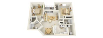 Brisa Deluxe Floor Plan at Bay Breeze Villas, Fort Myers