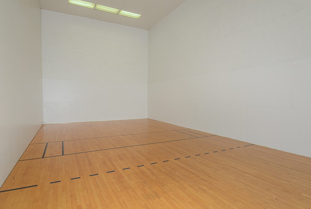 Racquetball court at Bigelow Commons, Enfield, CT, 06082