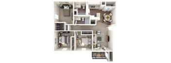 The Manor Classic Floor Plan at Monterey Ranch, Austin, 78749