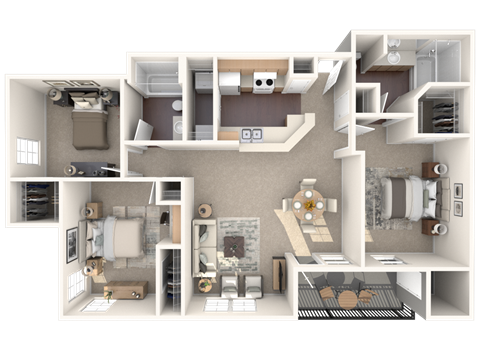 The Stassney Classic Floor Plan at Monterey Ranch, Austin, TX
