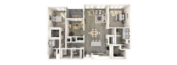 C4 Floor Plan at Inspire, North Carolina