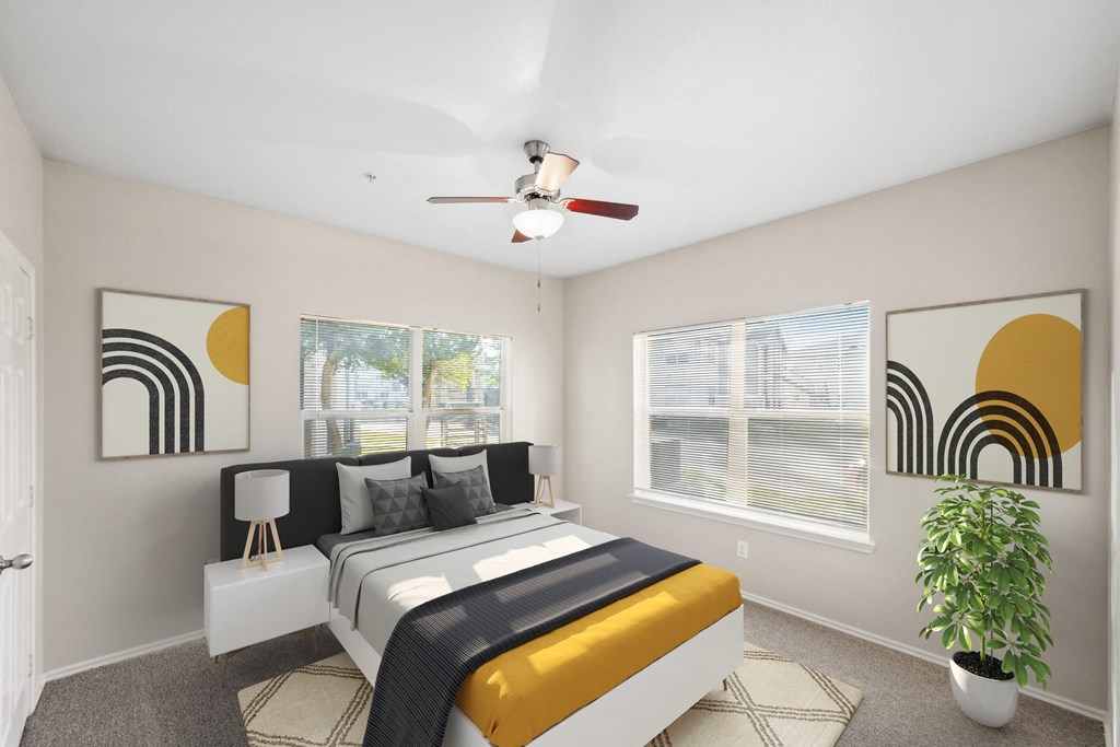 Bedroom | Cypress Gardens at Cypress Gardens, Cedar Park, Texas