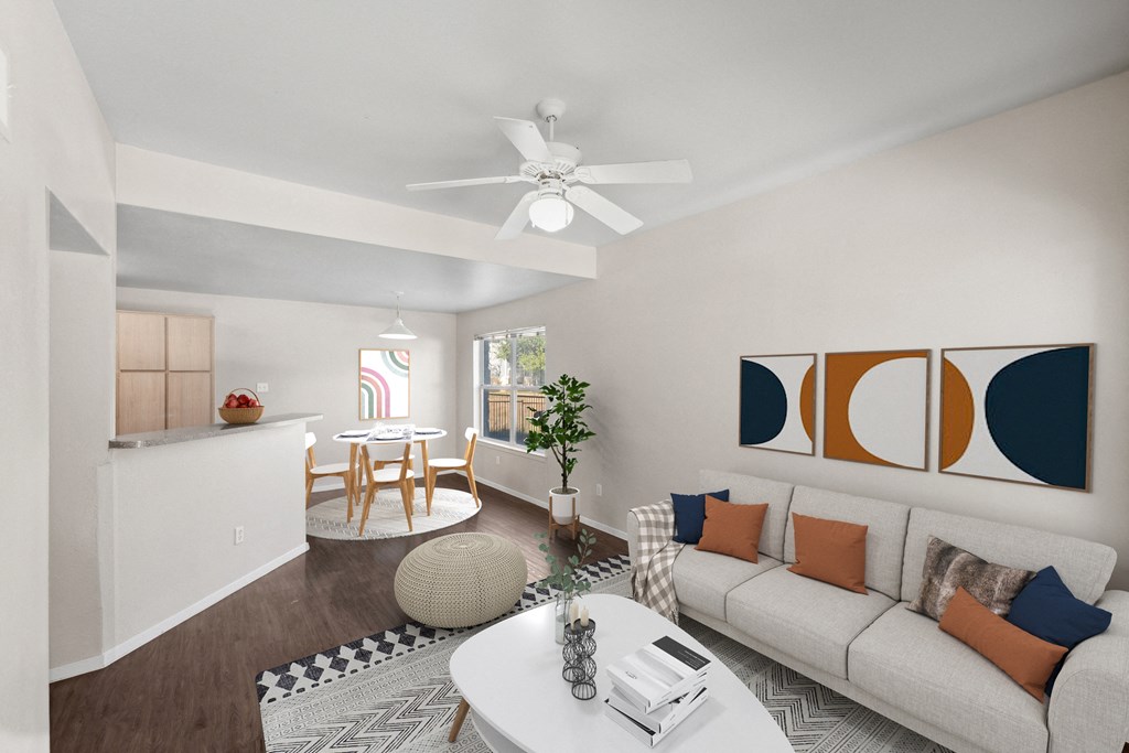 Living room | Cypress Gardens at Cypress Gardens, Cedar Park, Texas