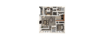 Calder Floor Plan at Estates at Heathbrook, Florida, 34474
