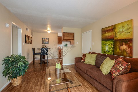 Living room at Candlewood, Corpus Christi