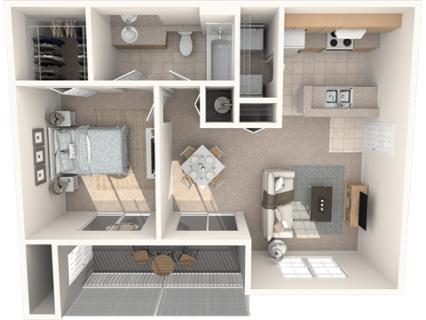 Captiva Floor Plan at Promenade at Reflection Lakes, Florida