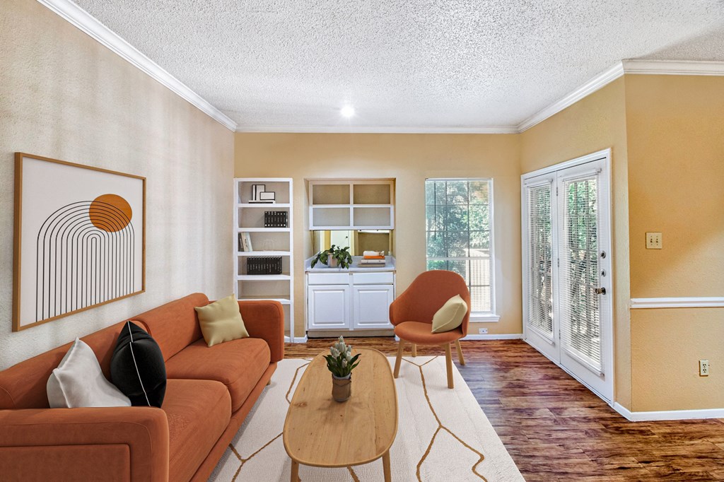 Living Room at Channings Mark, Austin, TX