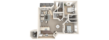 Cinnabar Floor Plan at Ashlar, Florida, 33907