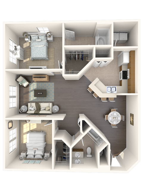 Cocoplum Floor Plan at Floresta, Jupiter, FL