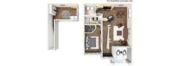 Coventry w/ Loft Floor Plan at Ballantrae Apartments, Sanford, 32771