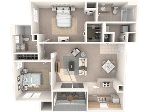 Cypress Floor Plan at Promenade at Reflection Lakes, Fort Myers
