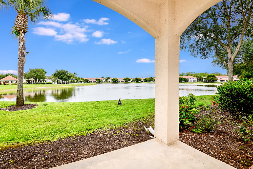 Enjoy the beautiful water views at Cypress Legends, Fort Myers
