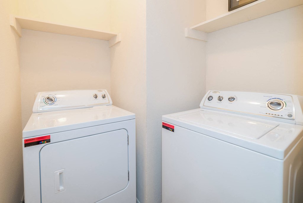 Washer and dryer in home Washer and dryer in home at High Oaks, Austin, TX, 78759