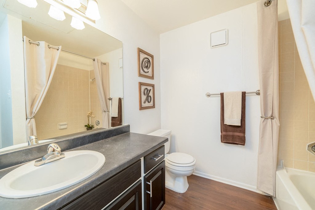 Bathroom Bathroom at High Oaks, Austin, TX, 78759