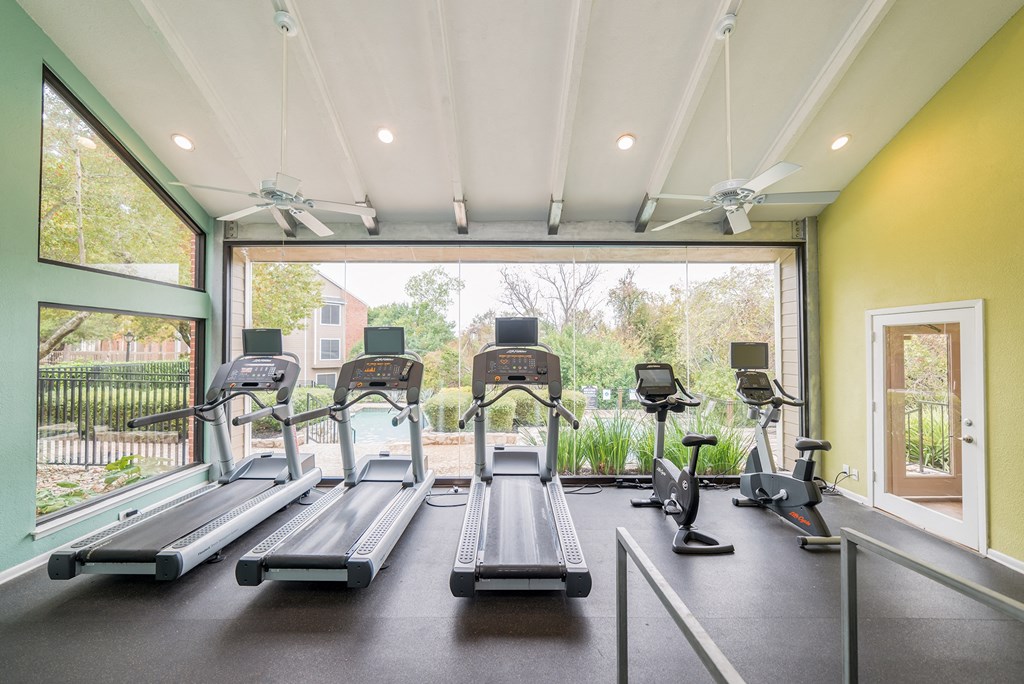 Fitness Center Fitness center at High Oaks, Austin