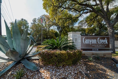 Entrance to community  | Canyon Creek