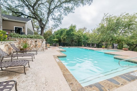 Pool at High Oaks, Austin, Texas