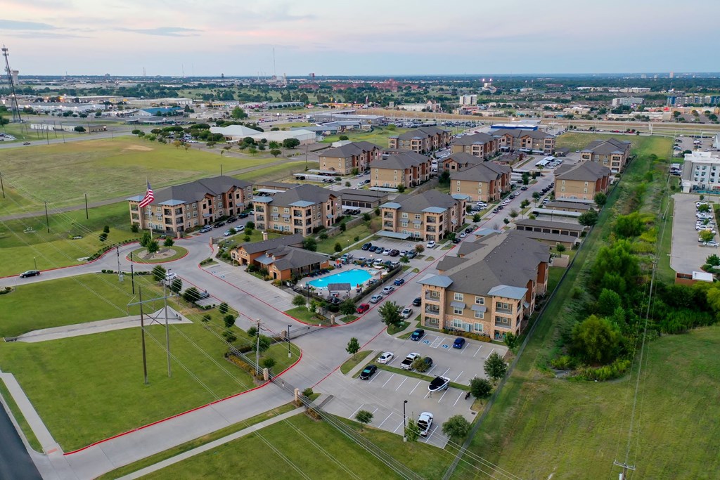 Aerial View of The Legend at The Legend, Waco, TX, 76712