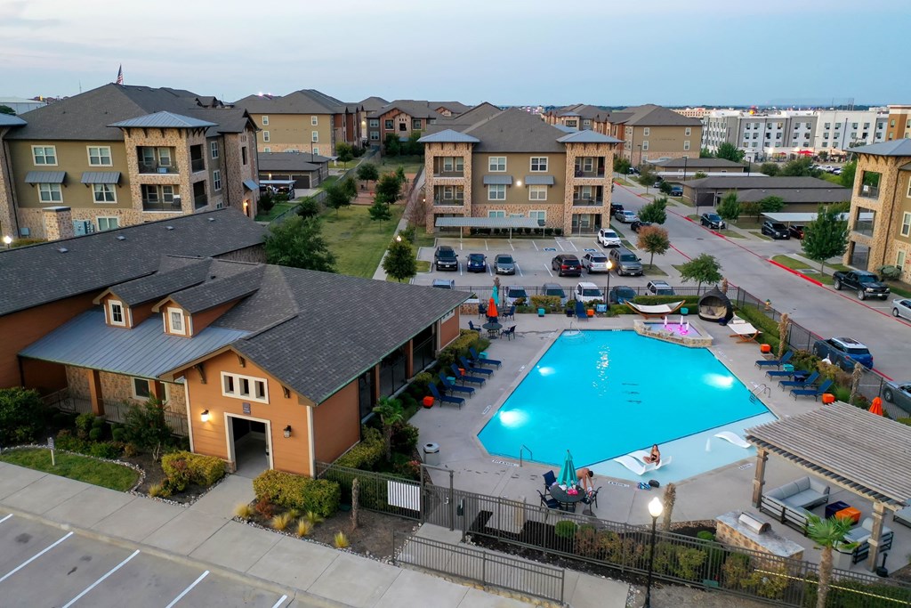 Aerial View of Pool at The Legend, Texas, 76712