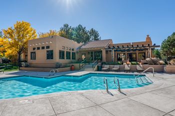 Swimming Pool at Altitude at Vizcaya, Santa Fe, NM, 87505