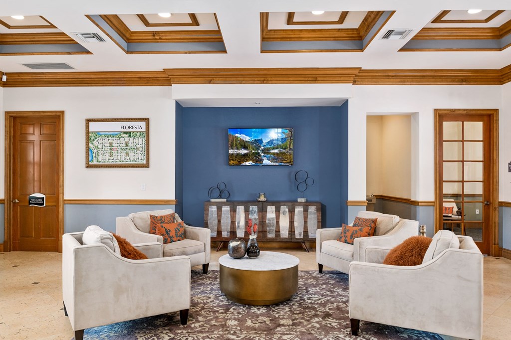Clubhouse lounge at Floresta, Florida, 33458