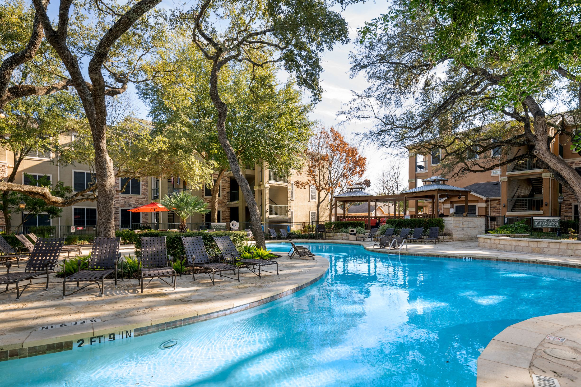 Pool at The Park at Monterey Oaks, Austin