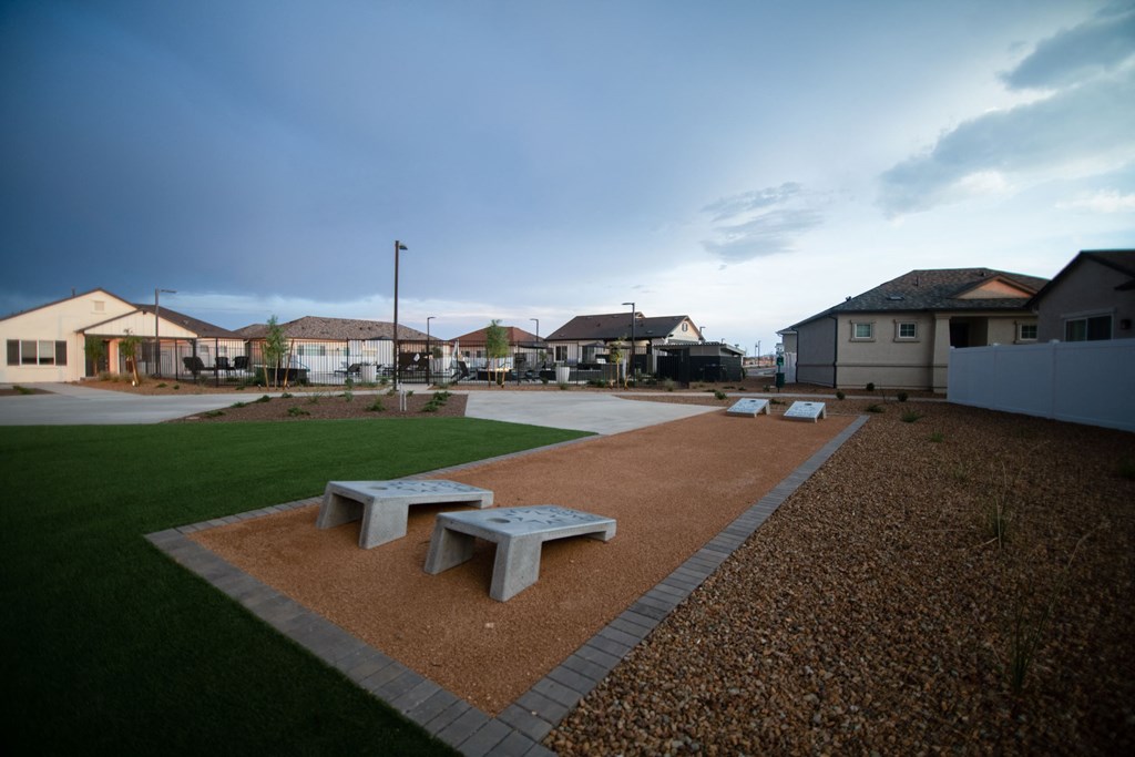 Outdoor Lawn Games at Parke Place, Prescott Valley, Arizona