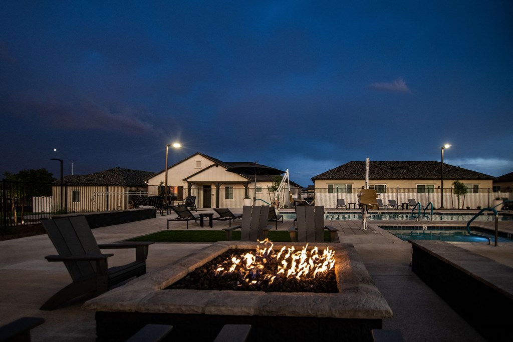 Fire Pit & Lounge Area at Parke Place, Prescott Valley, Arizona