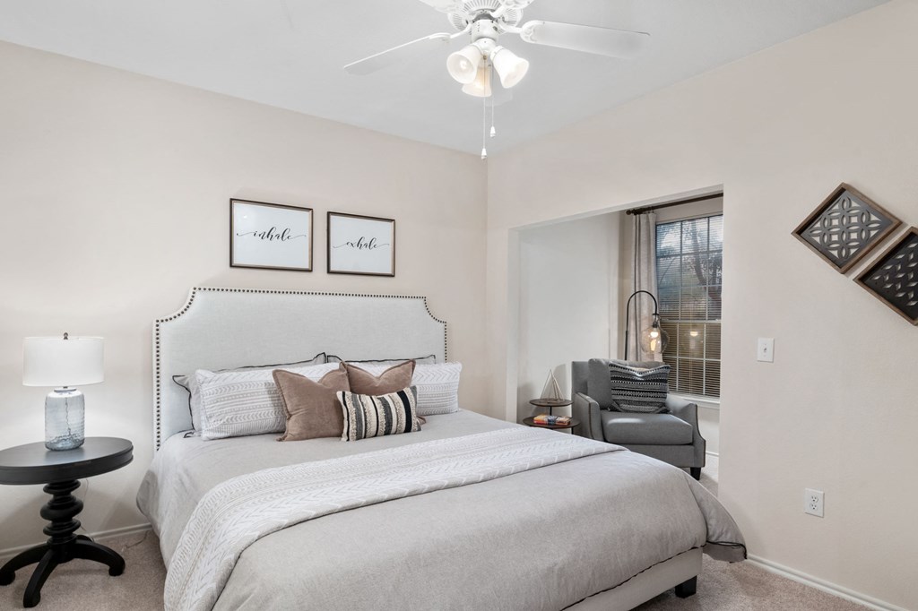 Spacious Bedroom With Comfortable Bed at The Lodge at Lakeline Village, Cedar Park, 78613