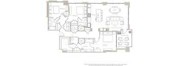 Dogwood I Floor Plan at The Sutton, Atlanta, 30305