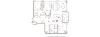 Dogwood III Floor Plan at The Sutton, Georgia, 30305