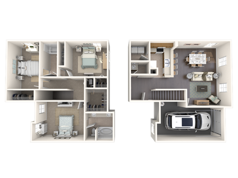 Dogwood Floor Plan at Floresta, Jupiter