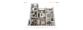 Heron Floor Plan at Echo Lake, Bradenton