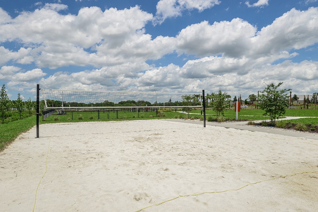 Sand volleyball court at Echo Lake, Bradenton