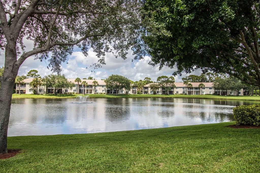 Lakeside views at Gateway Club, Boynton Beach, Florida