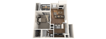 The Zilker Floor Plan at Great Hills, Austin, 78759