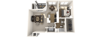 Guggenheim / Acropolis Floor Plan at Museo, Texas
