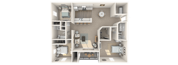 Hawthorn Floor Plan at Monterra at Bonita Springs, Bonita Springs, FL, 34135