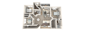 Jasper 2nd Floor Plan at Ashlar, Fort Myers, FL, 33907