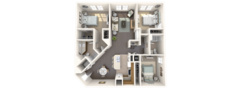 Juniper Floor Plan at Floresta, Florida