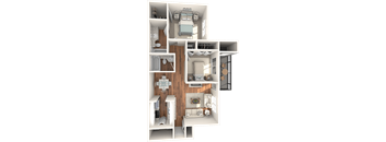 Juniper Floor Plan at Lakes at Suntree, Melbourne, FL