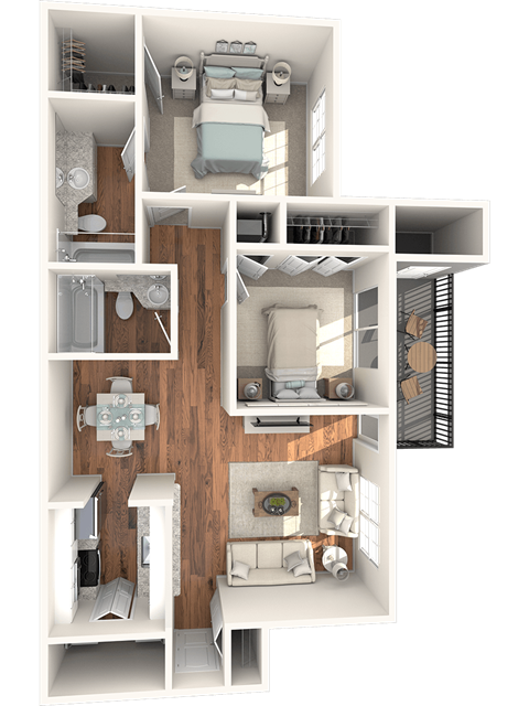 Juniper Floor Plan at Lakes at Suntree, Melbourne, FL