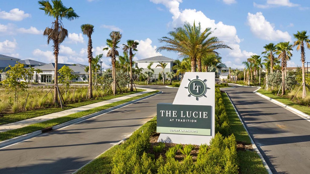 Sign at Lucie at Tradition Apartments, Port St. Lucie, FL, 34987
