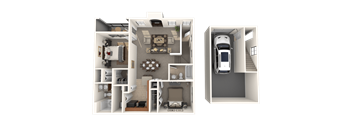 Lexington Floor Plan at Estates at Heathbrook, Florida, 34474
