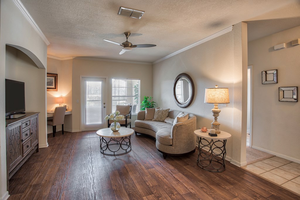 Living room at Ballantrae Apartments, Sanford, Florida