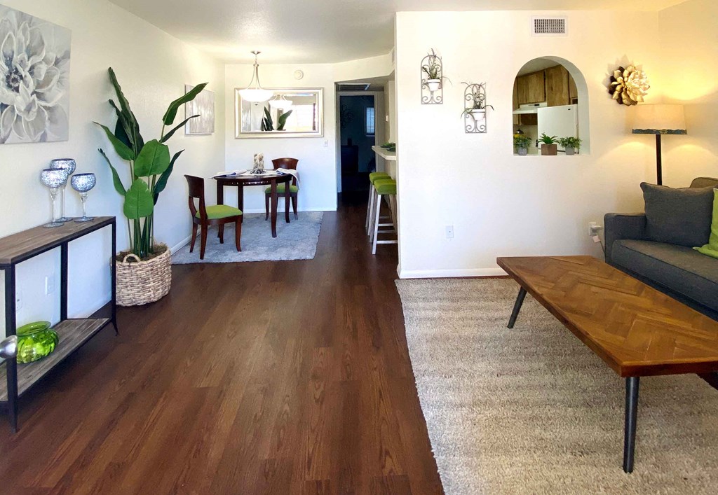 Living room at Promontory, Tucson, Arizona